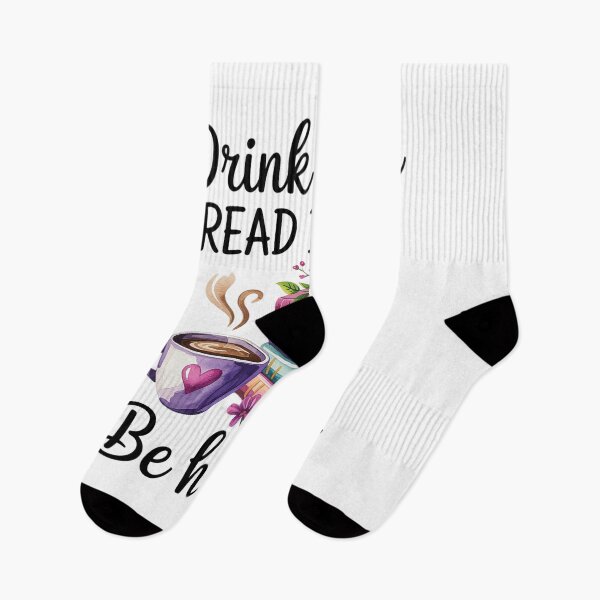 Item preview, Drink coffee read books and be happy  designed and sold by SyntaxClaw.