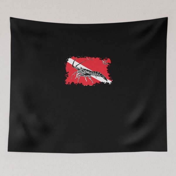 Item preview, Dive Spiny Lobster Rip designed and sold by MichaelaLudwig.