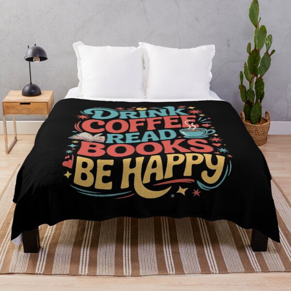 Item preview, Drink Coffee Read Books Be Happy 1 designed and sold by MarryIsMonth.