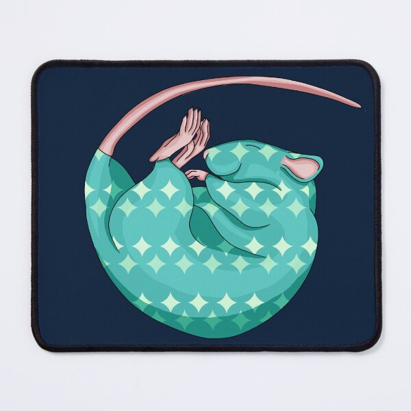 Item preview, Starry Sleepy Rat designed and sold by Cozy Little Doodles by Hosha’na.