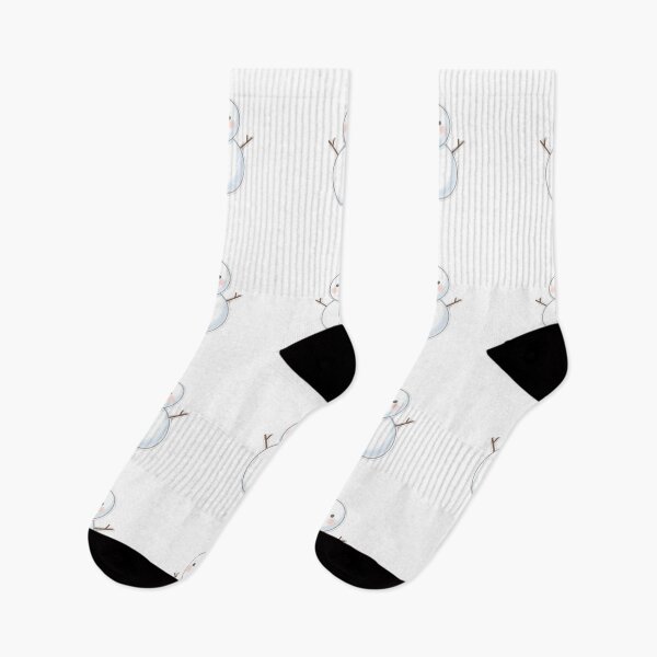 Aperçu de l'œuvre Cute Minimal Snowman – Simple Winter Joy créée et vendue par Serge-Design.