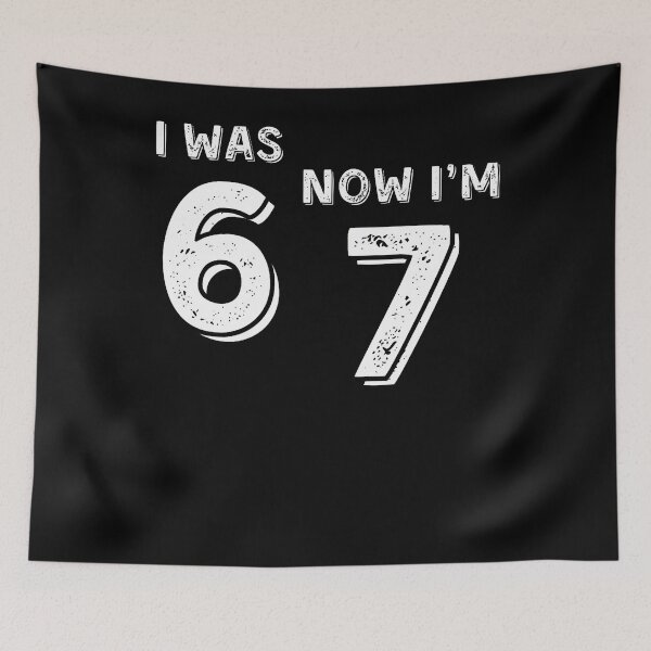 Item preview, 7 Year Old Birthday Shirt - Was 6 Now I'M 7 67 Funny designed and sold by TysonLangosh.