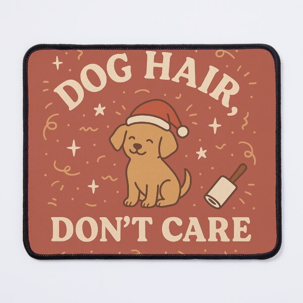 Item preview, Dog Hair, Don’t Care – Lint Roller Confetti Holiday Dogmom Design designed and sold by dogmomtees.