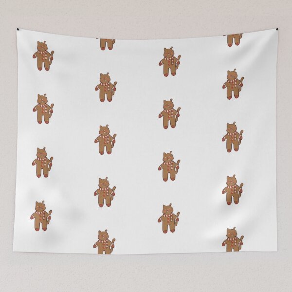 Item preview, Gingerbread Cookie Cat designed and sold by ElizabethNire.