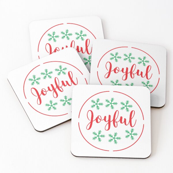 Item preview, Joyful - Simple and Uplifting Holiday Season Slogan designed and sold by FuzionRaptor.