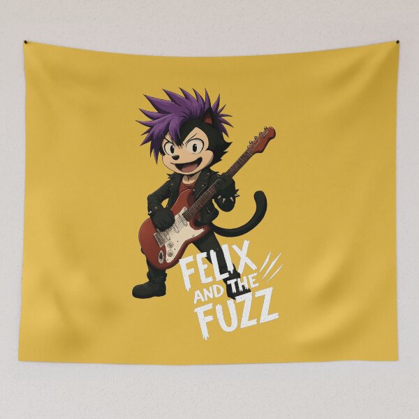 Item preview, Felix the Cat and the Fuzz designed and sold by VoglR.