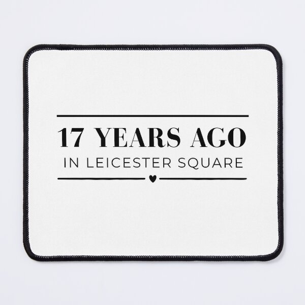 Item preview, Gavin & Stacey –17 Years Ago in Leicester Square designed and sold by MemoriesLiveOn.