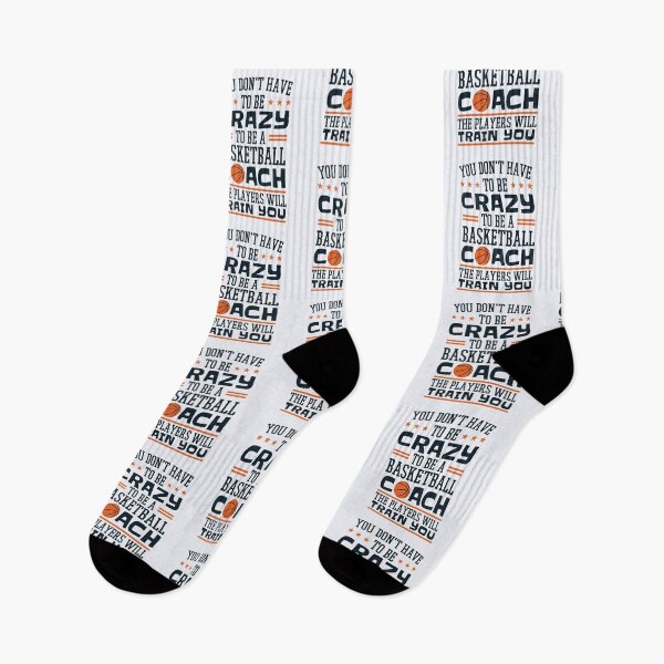 Item preview, You Don't Have to Be Crazy to Be a Basketball Coach Funny Coaching designed and sold by jaygo.