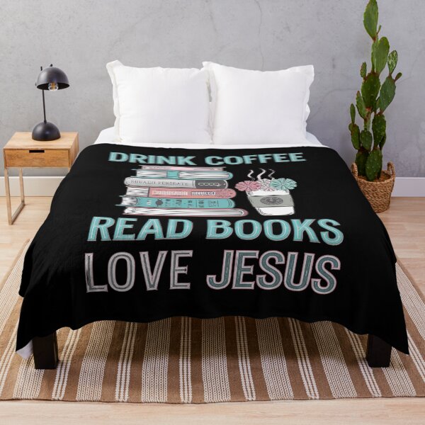 Item preview, Drink Coffee Read Books Love Jesus Christian Religious God designed and sold by AquaKiev.