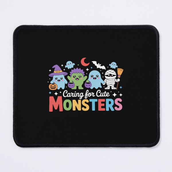 Item preview, Halloween Caring for Cute Monsters Daycare Teacher Provider designed and sold by ShelFisher.