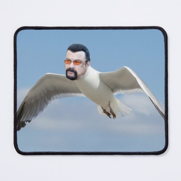 Item preview, Steven Seagull Flying High In A Blue Sky designed and sold by Pattern Unhinged.