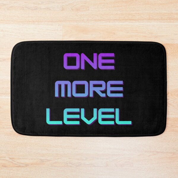 Item preview, Neon Gamer Quote - One More Level designed and sold by PHRASEandSTYLE.