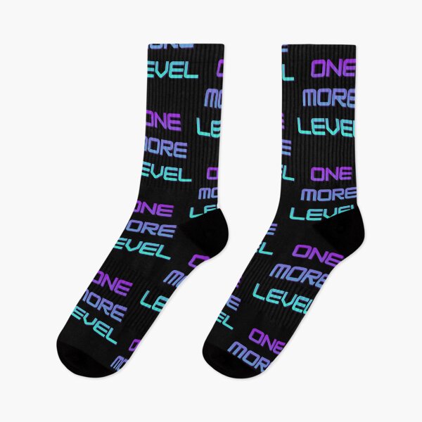 Item preview, Neon Gamer Quote - One More Level designed and sold by PHRASEandSTYLE.