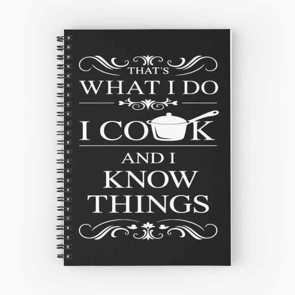 Item preview, Chef and Cook - I Cook and I Know Things Funny Cooking designed and sold by CruelShadesSt.