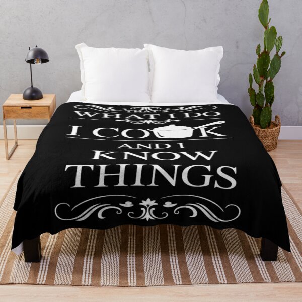 Item preview, Chef and Cook - I Cook and I Know Things Funny Cooking designed and sold by CruelShadesSt.