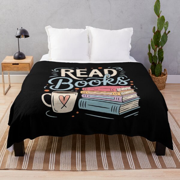 Item preview, Drink Tea Read Books Be Happy I Love Reading Book Lover designed and sold by MarryIsMonth.