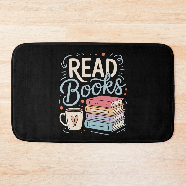 Item preview, Drink Tea Read Books Be Happy I Love Reading Book Lover  designed and sold by MarryIsMonth.