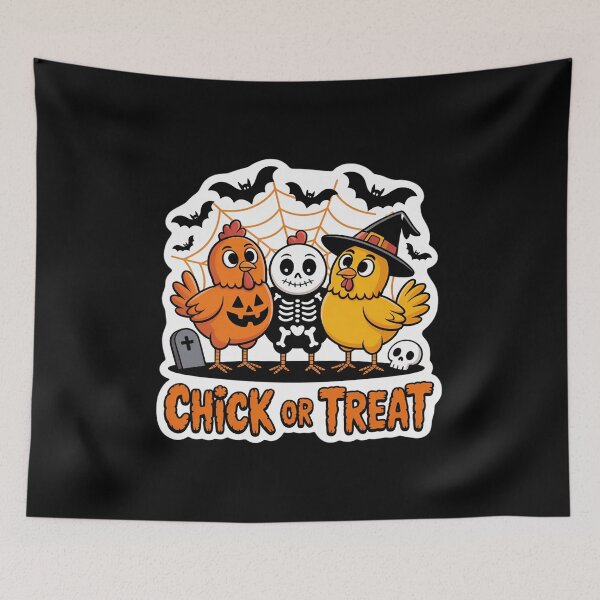 Item preview, Halloween Chicken Skeleton Chick Or Treat Spooky Season designed and sold by ShelFisher.