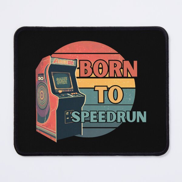 Item preview, Born to Speedrun – Retro Arcade Machine Gamer Design designed and sold by PHRASEandSTYLE.