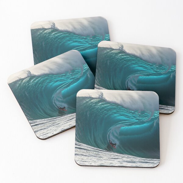 Item preview, A bodyboarder drops into a colossal wave, a moment of extreme sport and nature's power captured by advanced algorithms designed and sold by homydesign.