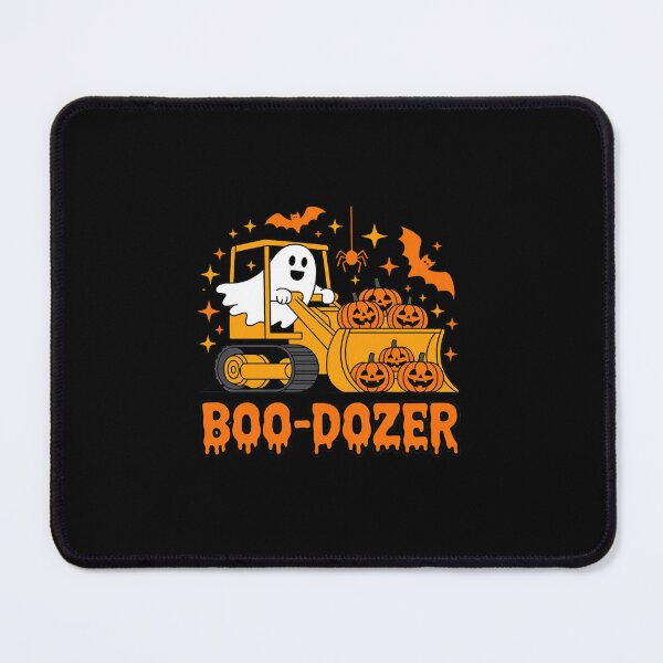 Item preview, Halloween Construction Ghost Boo Dozer Autumn Pumpkin Kids designed and sold by ShelFisher.
