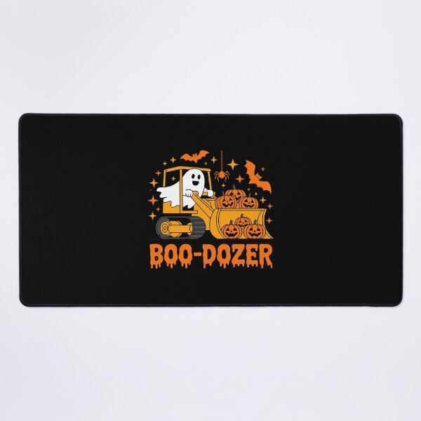 Item preview, Halloween Construction Ghost Boo Dozer Autumn Pumpkin Kids designed and sold by ShelFisher.