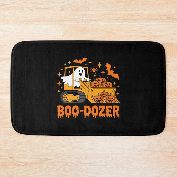 Item preview, Halloween Construction Ghost Boo Dozer Autumn Pumpkin Kids designed and sold by ShelFisher.