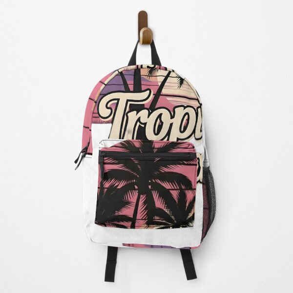 Item preview, Tropical Escape Retro Sunset Palm Trees Design designed and sold by SoulenCify.