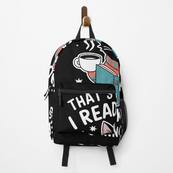 Item preview, Cat That's What I Do I Read Books I Drink Coffee designed and sold by MarryIsMonth.