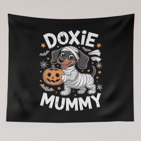 Item preview, Halloween Costume Dachshund Dog Lover Doxie Mummy designed and sold by ShelFisher.