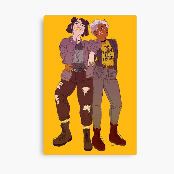 punk isnt just for your boyfriend Canvas Print