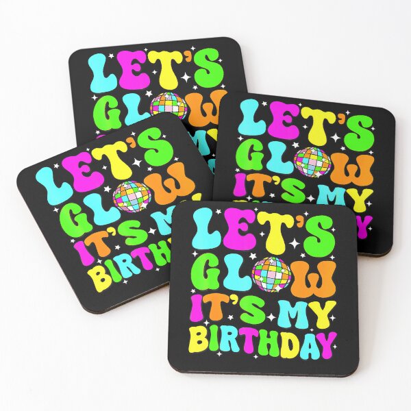 Item preview, Party Glowing 80S Group Team Lets Crazy It'S My Birthday designed and sold by TysonLangosh.