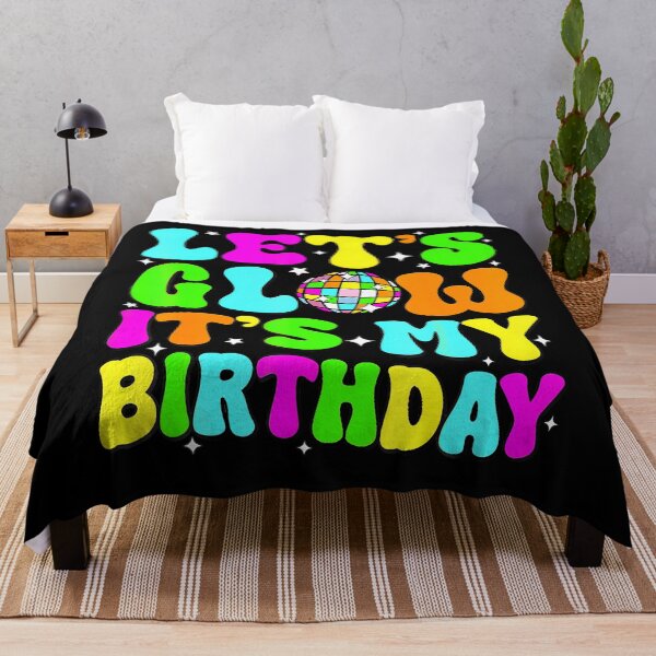 Item preview, Party Glowing 80S Group Team Lets Crazy It'S My Birthday designed and sold by TysonLangosh.