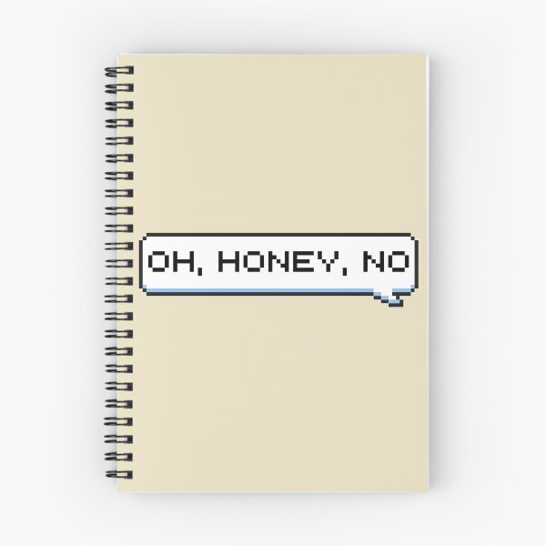 Item preview, Oh, Honey, No Sticker designed and sold by Potato Quality Prints.