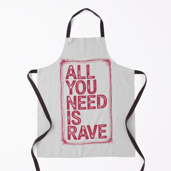 Item preview, ALL YOU NEED IS RAVE – Distressed Retro Raver T-Shirt for EDM Lovers designed and sold by paulo silveira.