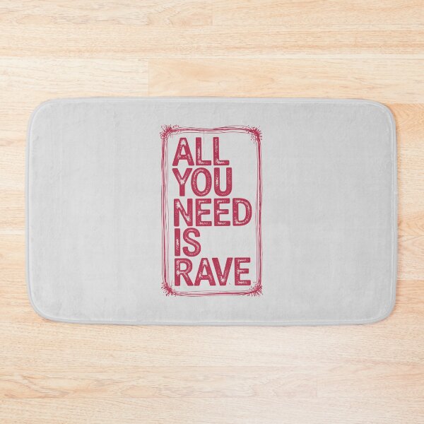 Item preview, ALL YOU NEED IS RAVE – Distressed Retro Raver T-Shirt for EDM Lovers designed and sold by paulo silveira.