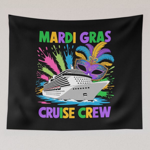 Item preview, Mardi Gras Cruise Crew 2026 Carnival Party designed and sold by CruelShadesSt.
