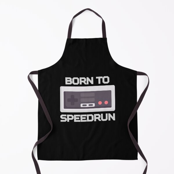 Item preview, Born To Speedrun Retro NES Controller Design designed and sold by PHRASEandSTYLE.