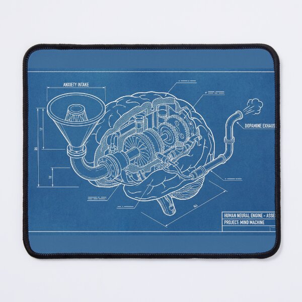 Item preview, Human Neural Engine: Anxiety Intake Blueprint designed and sold by evanmack90.