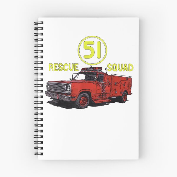 Item preview, Truck Side 51 Emergency Squad Logo Essential Emergency 51 designed and sold by WayneSchaefe.