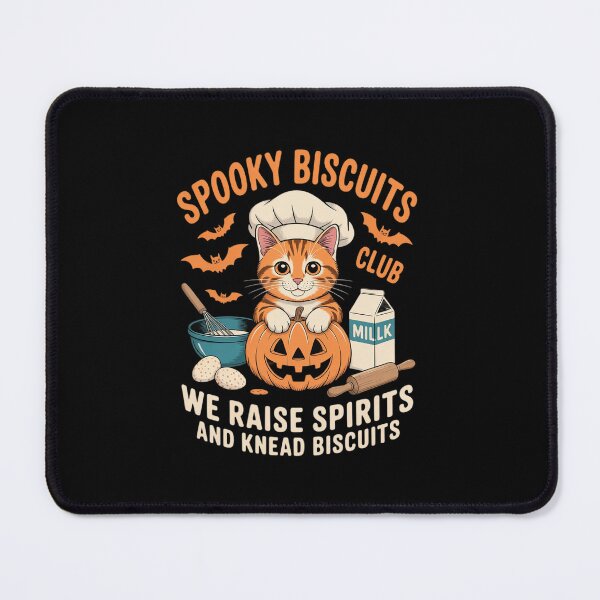Item preview, Halloween Cute Cat Baking Spooky Biscuits Club Kitty designed and sold by ShelFisher.
