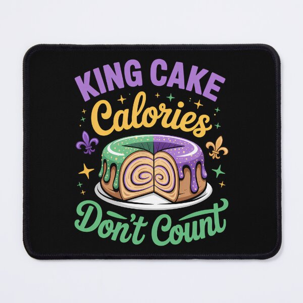 Item preview, King Cake Calories Don’t Count Mardi Gras Carnival Festival designed and sold by CruelShadesSt.