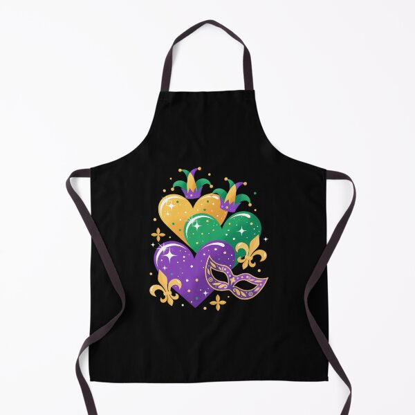 Item preview, Mardi Gras Cute Hearts designed and sold by CruelShadesSt.