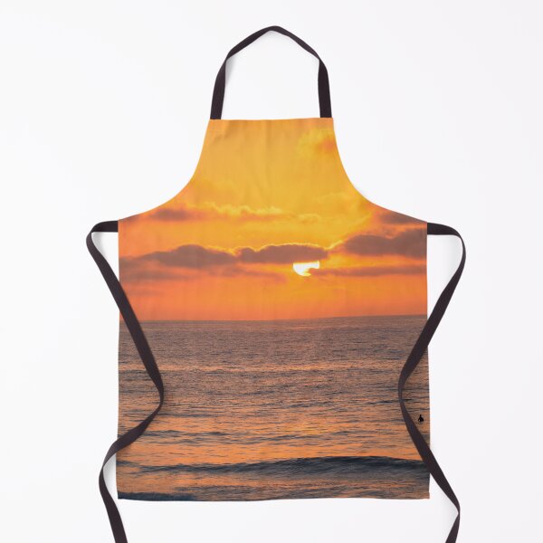 Item preview, Surfer silhouettes in the ocean at sunset designed and sold by homydesign.
