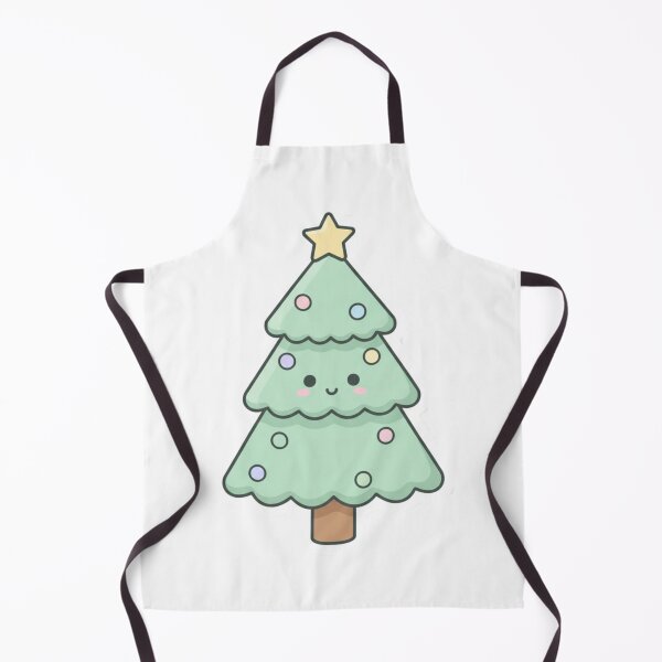 Item preview, Cute Kawaii Christmas Tree – Pastel Holiday Spruce designed and sold by Serge-Design.