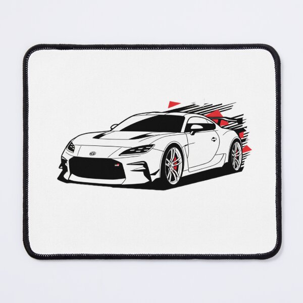 Item preview, Toyota GR86 GT Gazoo Racing designed and sold by Pattern Unhinged.