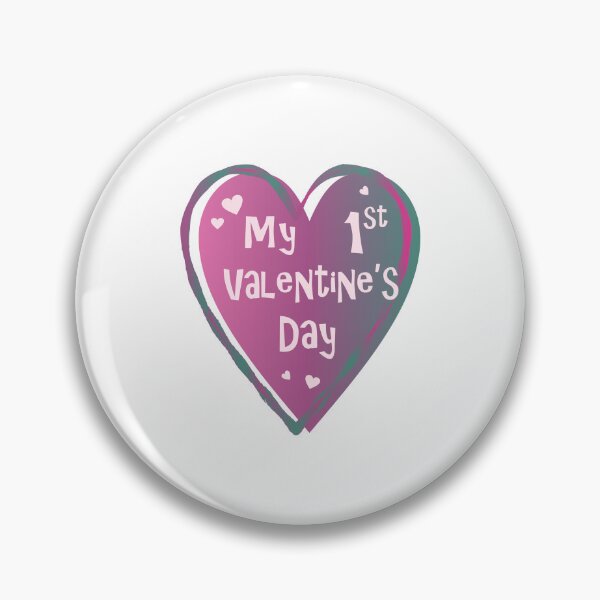 Item preview, My First Valentine's Day designed and sold by Persnicketee.