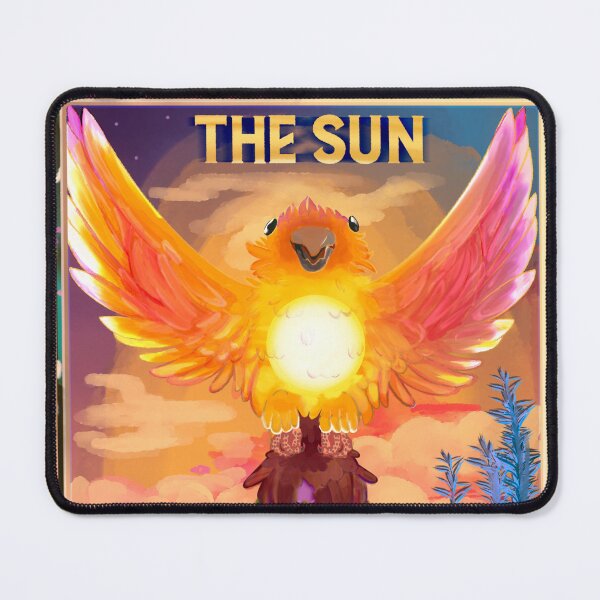 Item preview, The Sun Conure Tarot Card designed and sold by ChakraDragons.