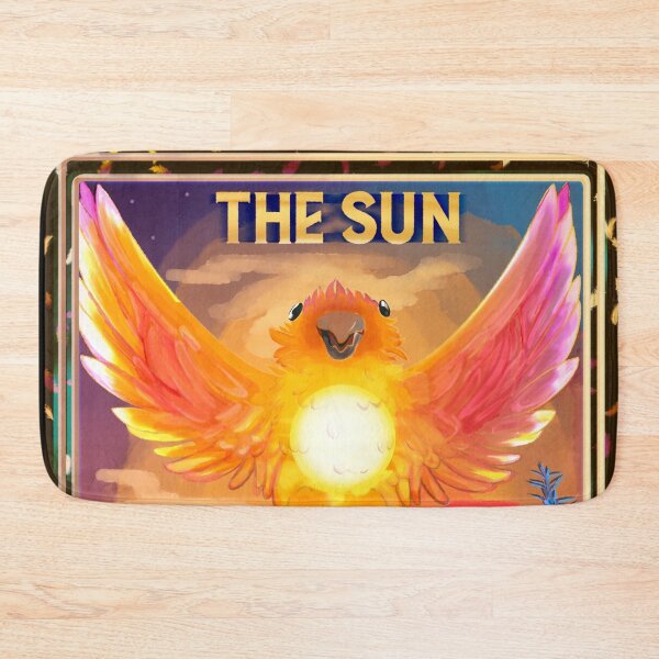 Item preview, The Sun Conure Tarot Card designed and sold by ChakraDragons.