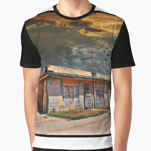 Jackson Mississippi Sky looms over McLean Texas Graphic T-Shirt